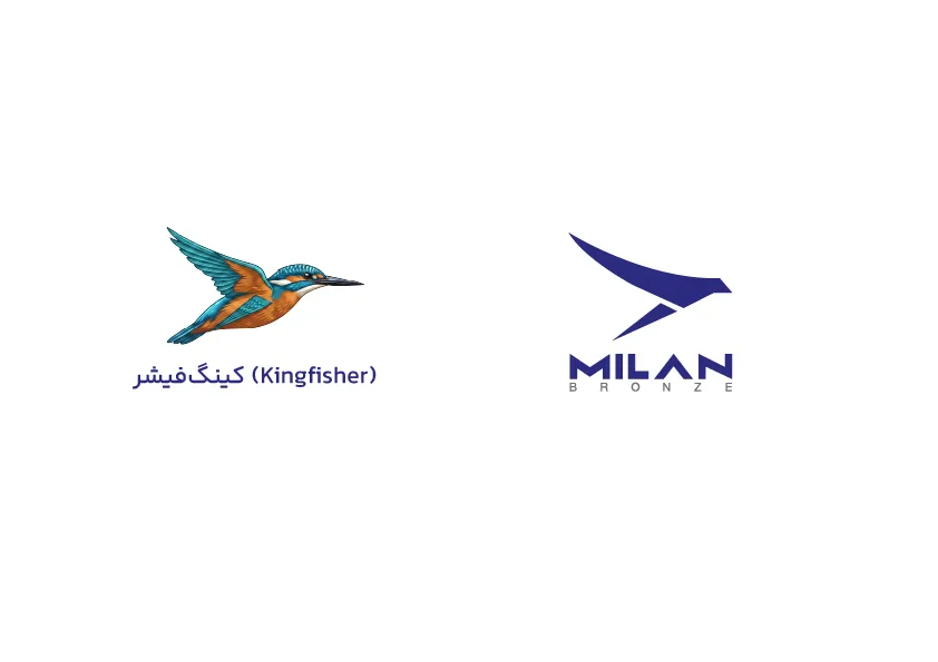 نماد پرنده میلان برنز